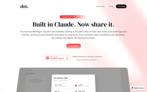 dot. template preview