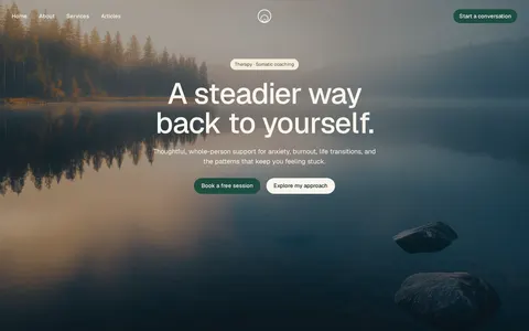 Elowra template preview