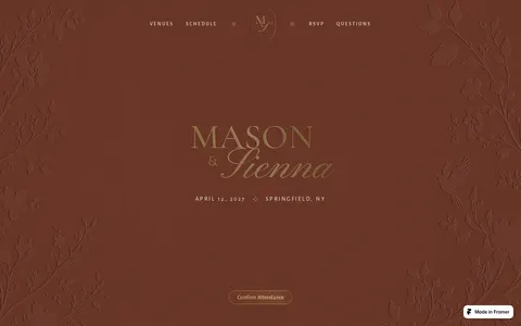Embellished template preview