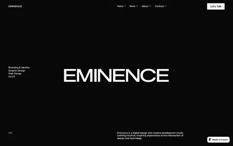 Eminence template preview
