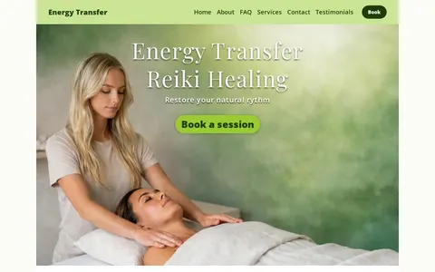 Energy Transfer template preview
