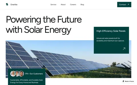 Enerlite template preview