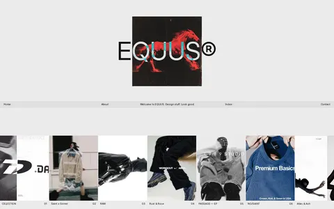 EQUUS template preview