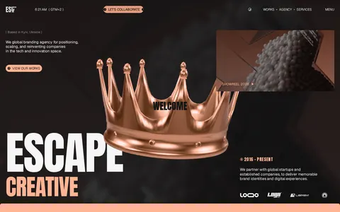 Escape™ template preview
