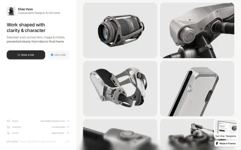 Everfolio template preview
