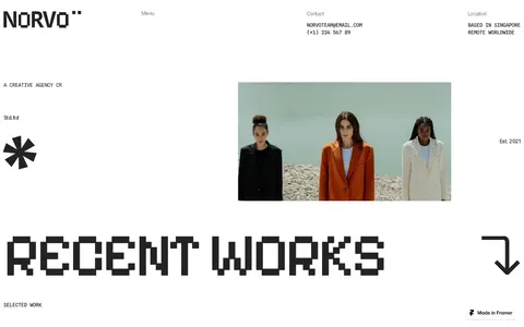 Fenmark template preview