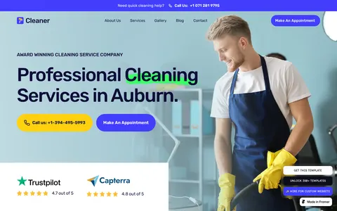 Fleet Sure Logistics template preview