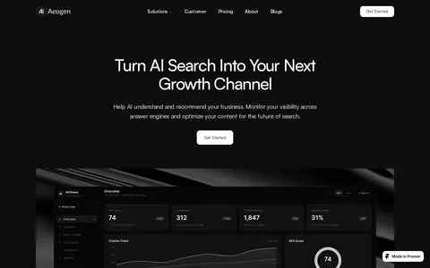 Focusly template preview