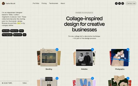 Foldex template preview