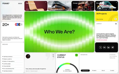 FRAME® TEAM template preview