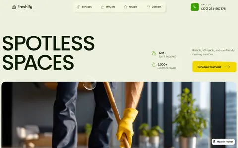 Freshify template preview