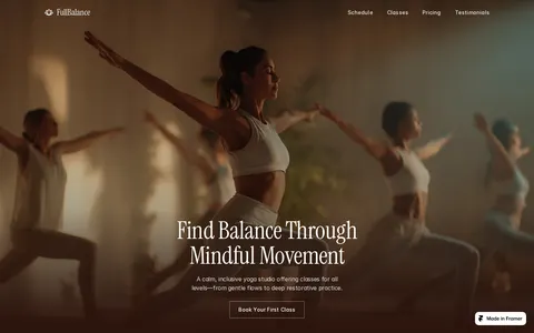 FullBalance template preview