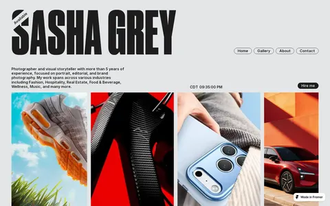Gallary template preview