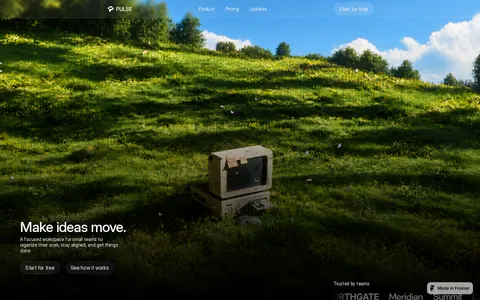 Get Pulse template preview