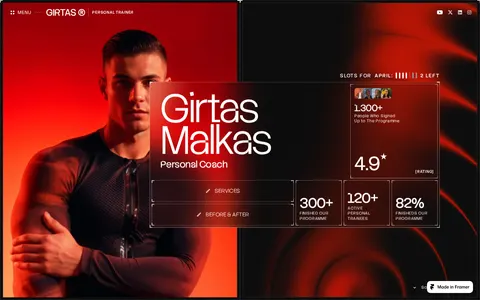 Girtas Malkas template preview
