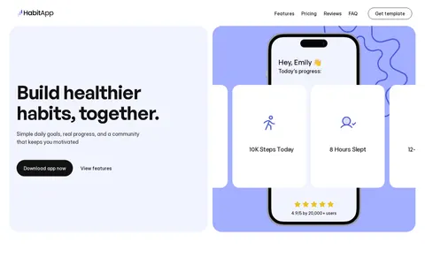 Habitapp template preview