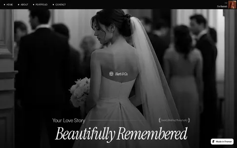 Hart Studio template preview