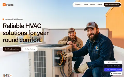 Havac template preview