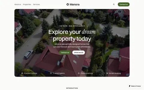 Havenly Homes template preview