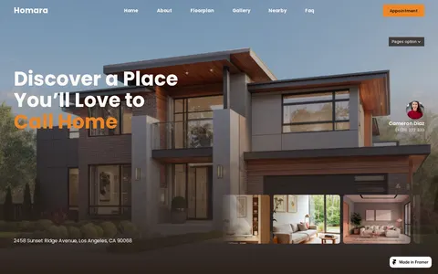 Homara Full Version template preview