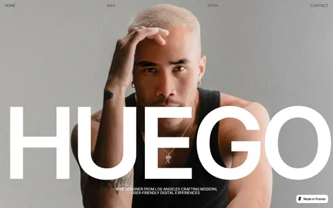 Huego template preview