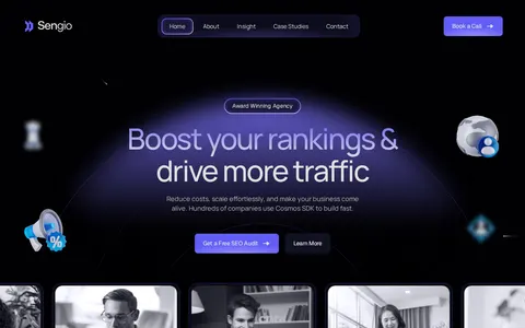 Influencerr template preview