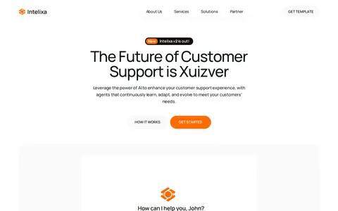 Intelixa template preview