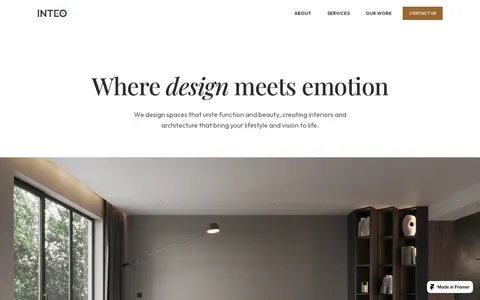Inteo template preview