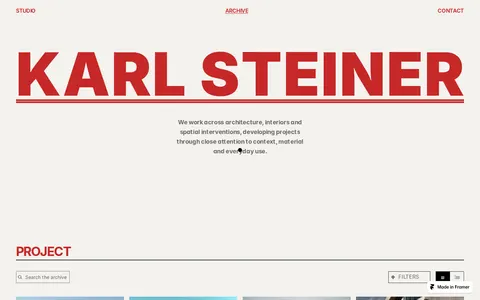Karl Steiner template preview