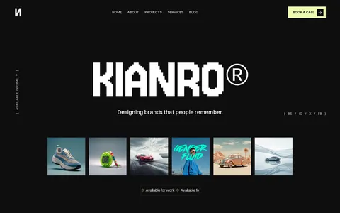 Kianro template preview