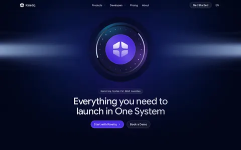 Kinetiq Template template preview