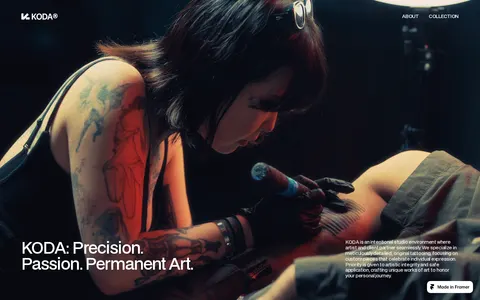 KODA Tattoo template preview