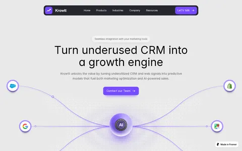 Krowtt template preview