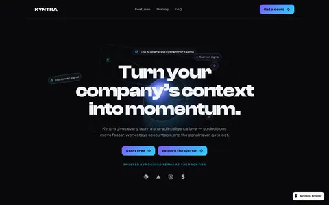 KYNTRA template preview