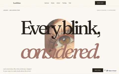 Lashline template preview