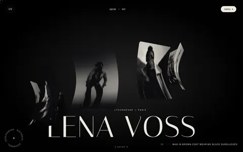 Lena Voss template preview