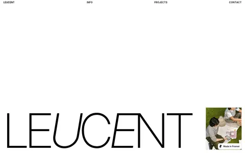 Leucent template preview