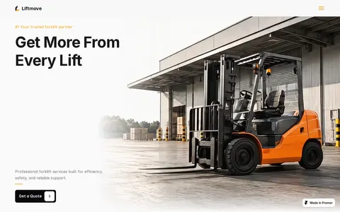 Liftmove template preview