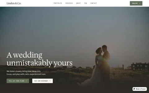 Linden template preview