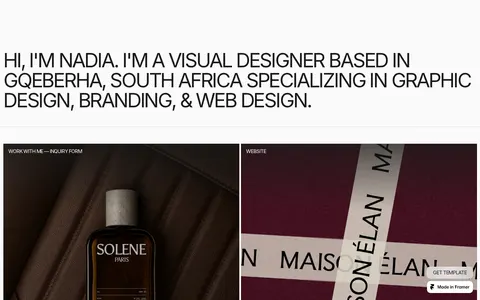 LinkUp template preview