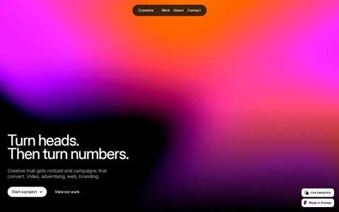 Luma Studio template preview