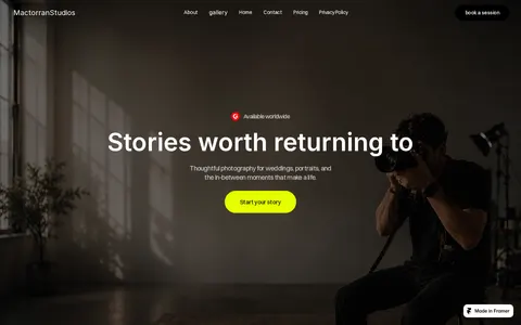 mactorranphotography template preview
