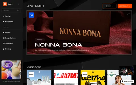 MAGAZIN® template preview