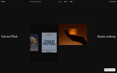 Markus Anthony template preview