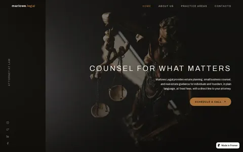 MarloweLegal template preview