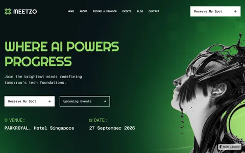 Meetzo template preview