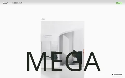Mega template preview