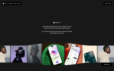 Molaco template preview