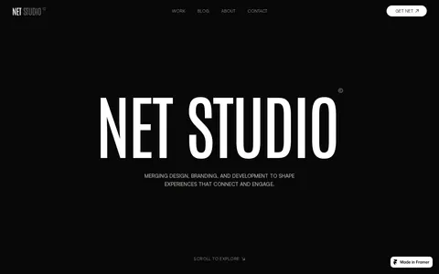 Net Folio template preview