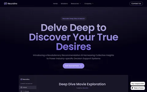 Neurolinx template preview